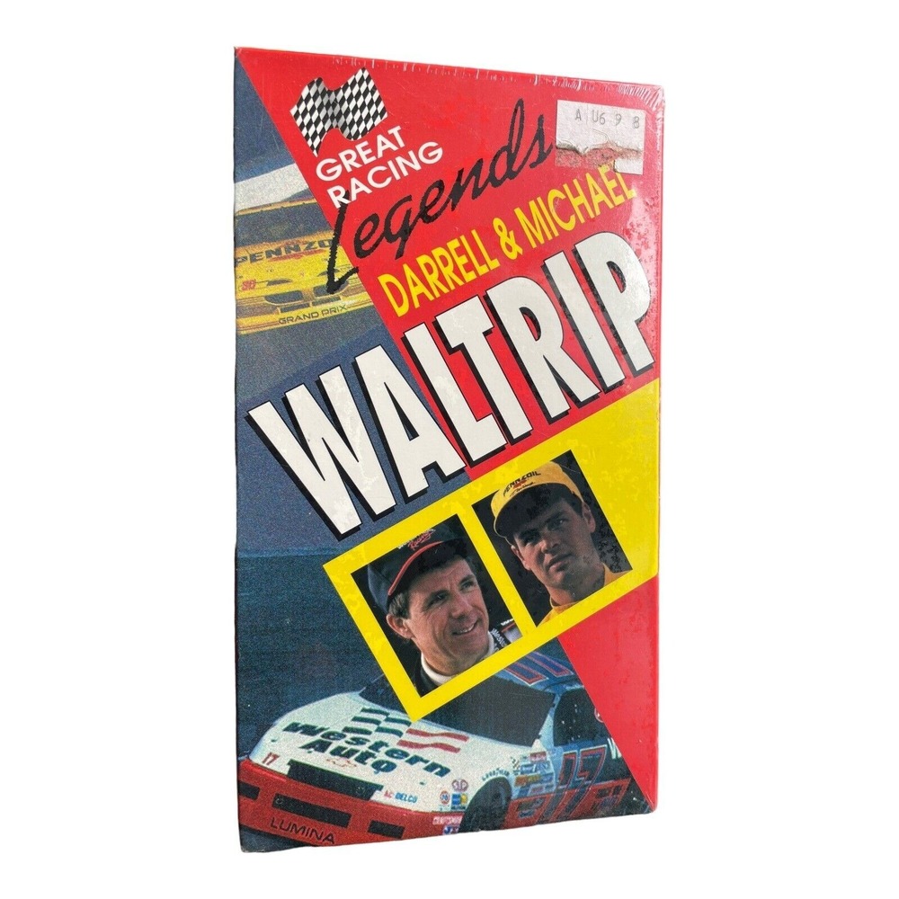 Great Racing Legends Darrell and Michael Waltrip VHS by UAV Sealed
